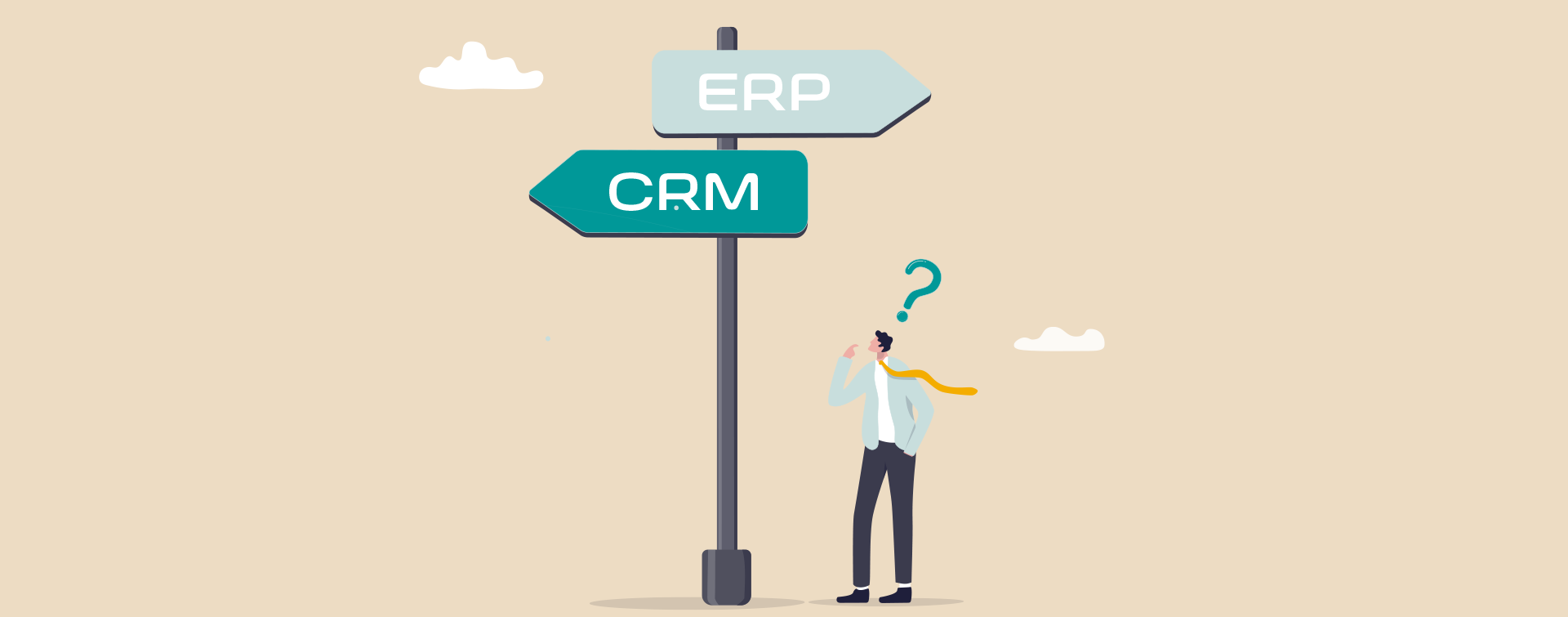 Was ist der Unterschied zwischen ERP und CRM? | COBUS ConCept